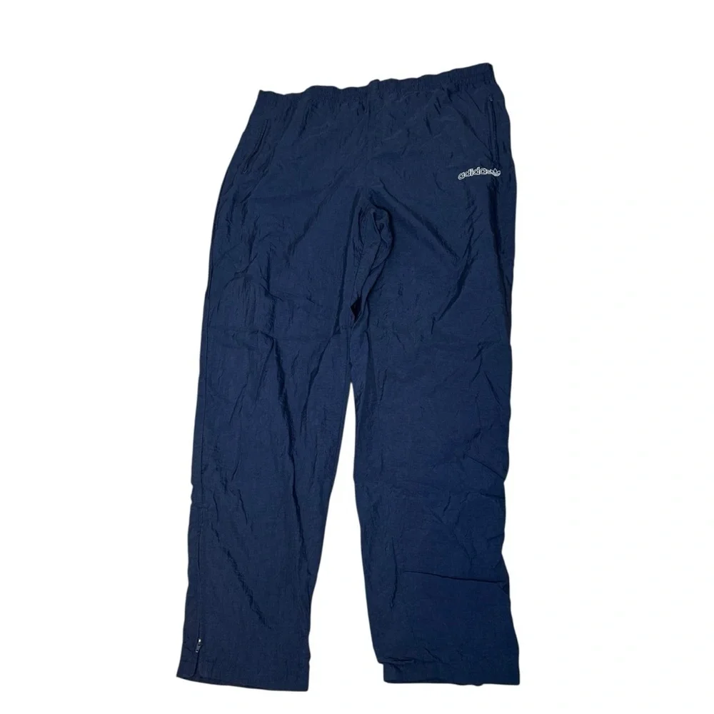Vintage 90s‎ Adidas Men’s Large Track Pants Windbreaker Lined Athletic Sports